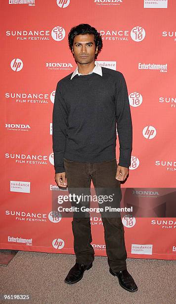 Actor Sendhil Ramamurthy attends the "It's A Wonderful Afterlife" premiere during the 2010 Sundance Film Festival at Eccles Center Theatre on January...
