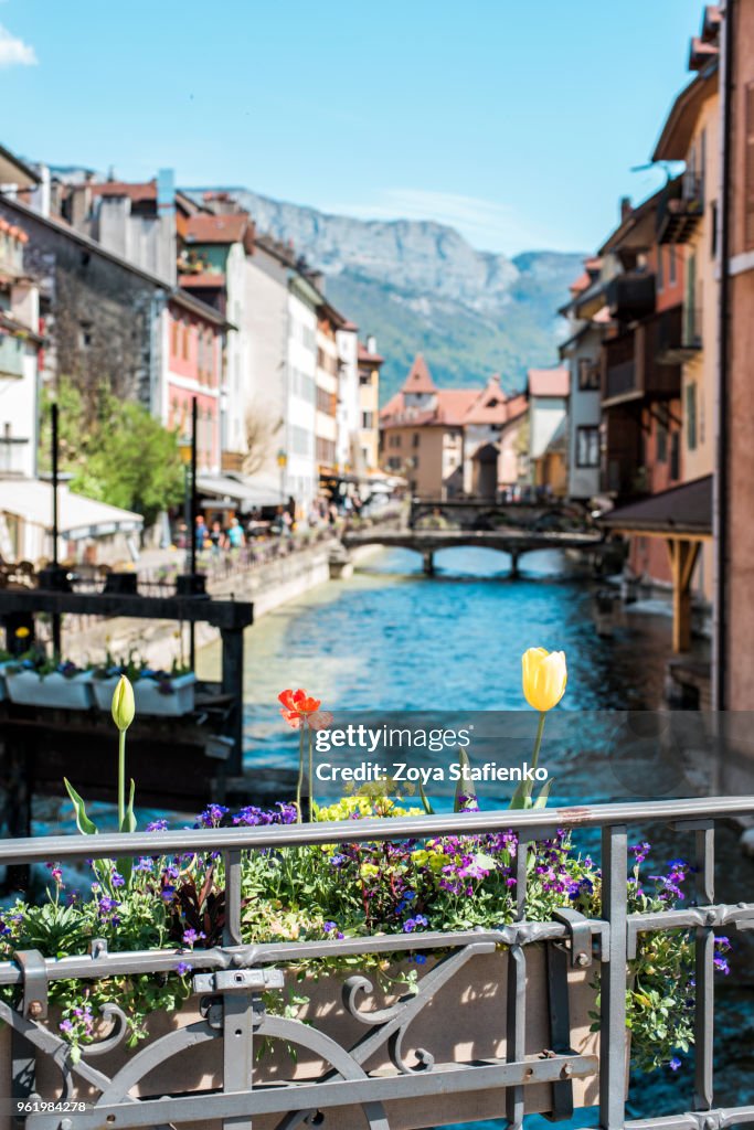 Vieille Ville (old town) of Annecy, France