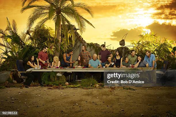 Lost" stars Zuleikha Robinson as Ilana, Nestor Carbonell as Richard Alpert, Emilie de Ravin as Claire, Naveen Andrews as Sayid, Evangeline Lilly as...