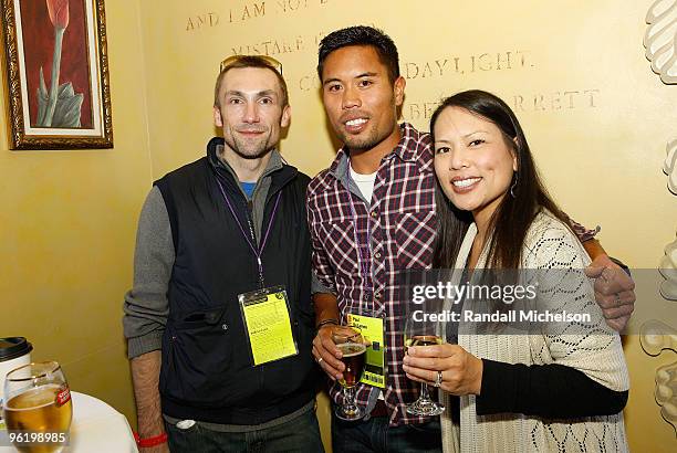 Cinematographer Paul De Lumen , and Guests attend UCLA School Of Theater Film And Television event at Terigo Cafe during the 2010 Sundance Film...