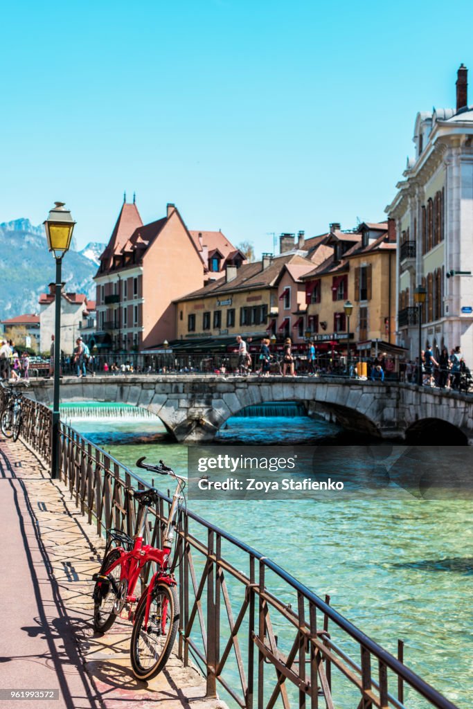 Vieille Ville (old town) of Annecy, France