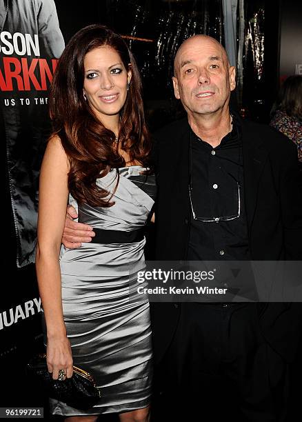 Director Martin Campbell and guest arrive at the premiere Of Warner Bros. "The Edge Of Darkness" held at Grauman's Chinese Theatre on January 26,...