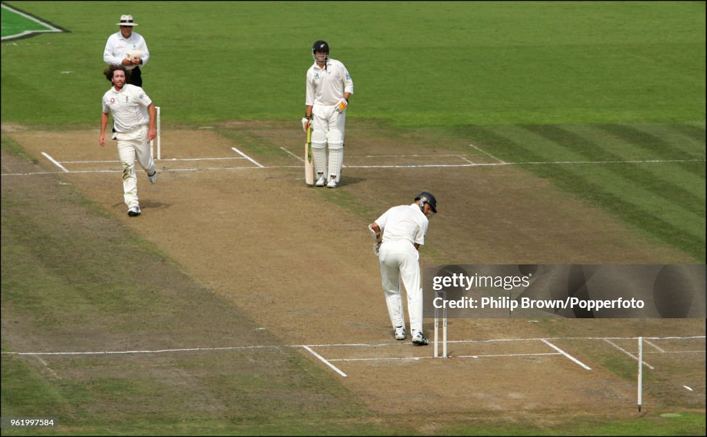 1st Test Match - New Zealand v England
