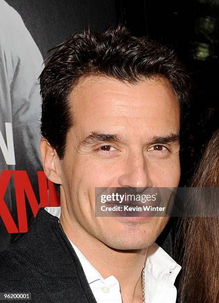 Actor Antonio Sabato Jr. Arrives at the premiere Of Warner Bros. "The Edge Of Darkness" held at Grauman�s Chinese Theatre on January 26, 2010 in Los...