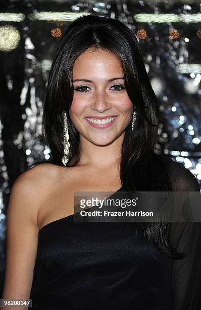 Actress Italia Ricci arrives at the Premiere Of Warner Bros. "The Edge Of Darkness" held at the Grauman's Chinese Theatre on January 26, 2010 in...