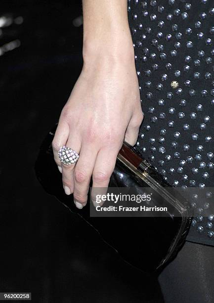 Television personality Maria Menounos arrives at the Premiere Of Warner Bros. "The Edge Of Darkness" held at the Grauman's Chinese Theatre on January...