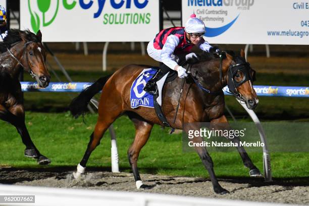 Toorak Warrior ridden by Jye McNeil wins the Drouin & District Community Bank BM64 Handicap at Racing.com Park Synthetic Racecourse on May 24, 2018...