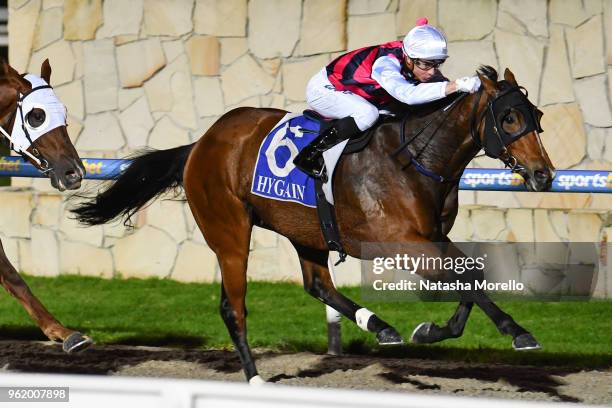 Toorak Warrior ridden by Jye McNeil wins the Drouin & District Community Bank BM64 Handicap at Racing.com Park Synthetic Racecourse on May 24, 2018...