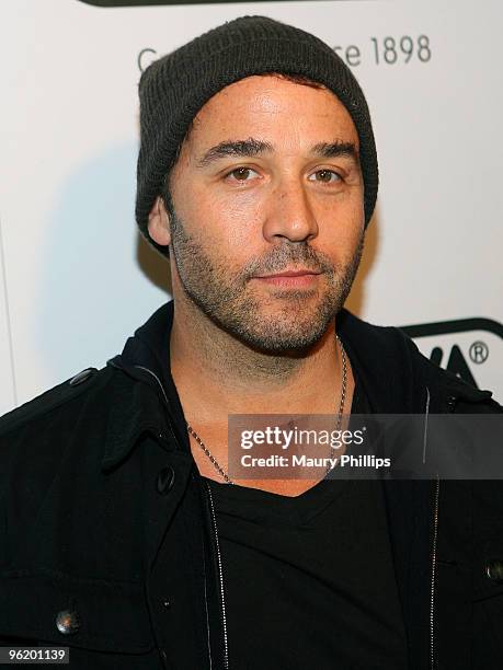 Actor Jeremy Piven arrives at RIMOWA Rodeo Drive Boutique Launch Party on January 26, 2010 in Beverly Hills, California.