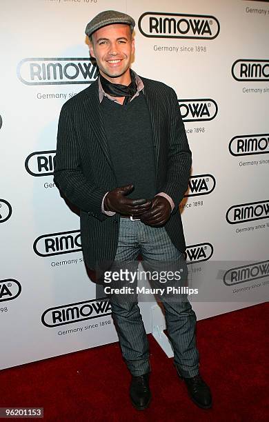 Actor Billy Zane arrives at RIMOWA Rodeo Drive Boutique Launch Party on on January 26, 2010 in Beverly Hills, California.