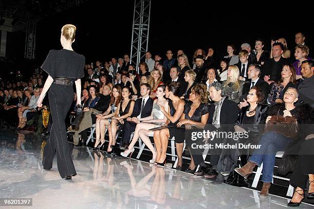 Marie Ange Casta, Jean Marc Barr, Olga Kurylenko, Elsa Pataky, Adam Schulman, Anne Hathaway, Roberta Armani, Tina Turner, guest and Claudia Cardinale...