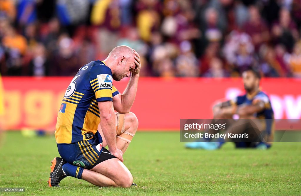 NRL Rd 12 - Broncos v Eels