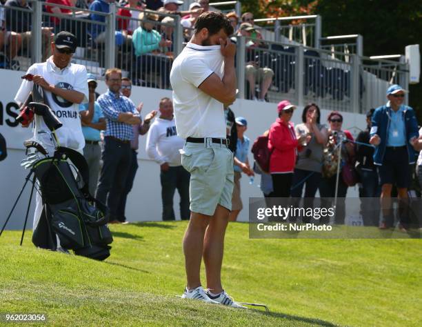 Jamie Dornan during The BMW PGA Championship Celebrity Pro-Am at Wentworth Club Virgnia Water, Surrey, United Kingdom on 23rd May 2018