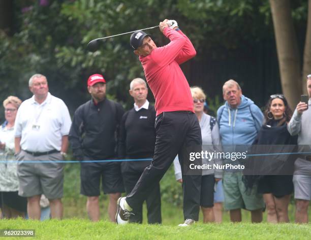 Vinnie jONES during The BMW PGA Championship Celebrity Pro-Am at Wentworth Club Virgnia Water, Surrey, United Kingdom on 23rd May 2018