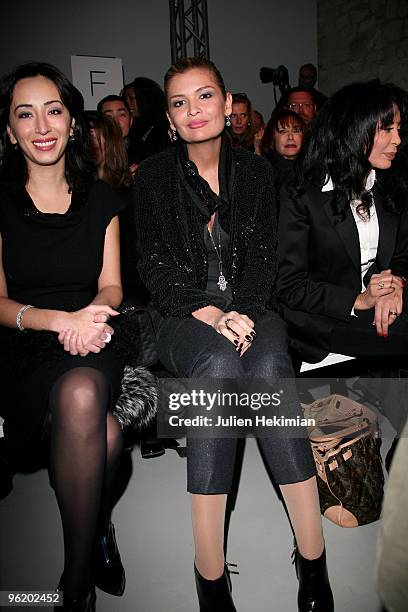 Lola Karimova attends the Stephane Rolland Haute Couture Show as part of Paris Fashion Week Spring /Summer 2010 at Cite de l'Architecture et du...