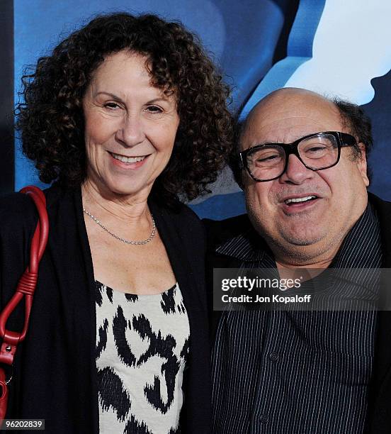 Actress Rhea Perlman and husband Danny DeVito arrive to the Los Angeles Premiere "Avatar" at Grauman's Chinese Theatre on December 16, 2009 in...