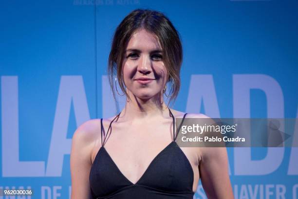 Actress Andrea Guasch attends the 'La Llamada' photocall at Lara Theater on May 24, 2018 in Madrid, Spain.