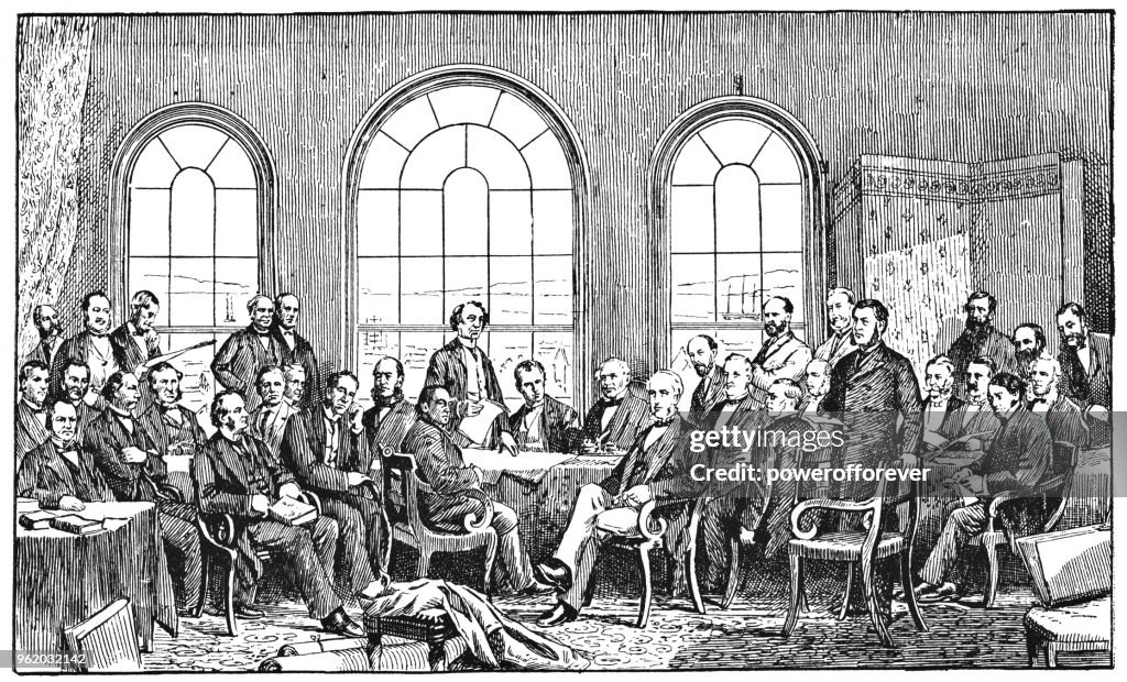 The Fathers of Confederation, Canada - 19th Century