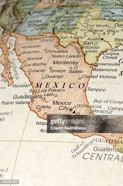 Color Es Mapa 344 Mapa De México De Colores Stock Photos, High-Res Pictures, and ...