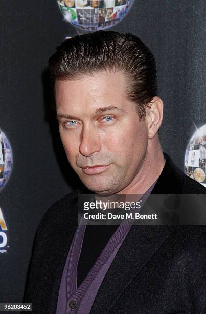 Stephen Baldwin and other celebrities attended the ABBA World exhibition which opened on January 26, 2010 at Earls Court, London, UK