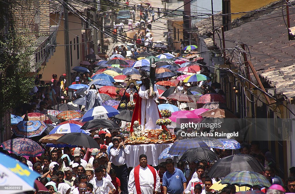 Semana Santa In Santa Rosa de Copan in Honduras