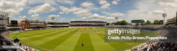 General view of the ground during the 5th NatWest Series One Day International between England and Australia at Lord's Cricket Ground, London, 3rd...