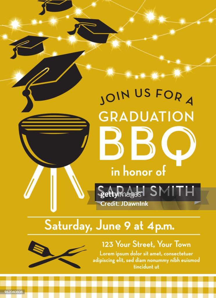BBQ Invitations Free (Bbq Graduation Party Invitation Design Template High-Res Vector) bbq-invitations-free-bbq-graduation-party-invitation-design-template-high-res-vector