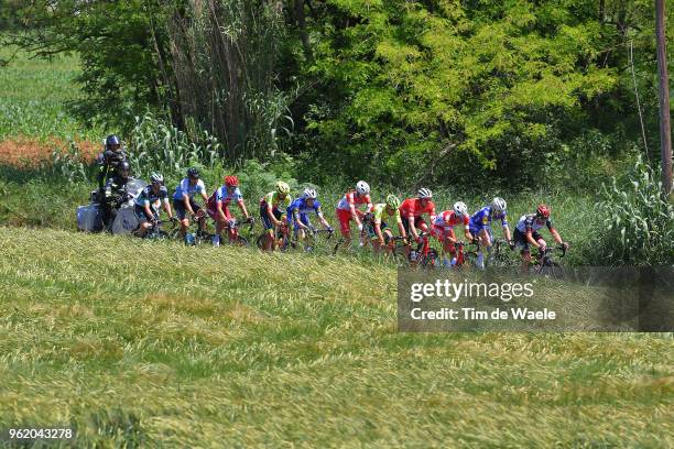 Davide Ballerini of Italy and Team Androni Giocattoli-Sidermec / Mattia Cattaneo of Italy and Team Androni Giocattoli-Sidermec / Christoph Pfingsten...