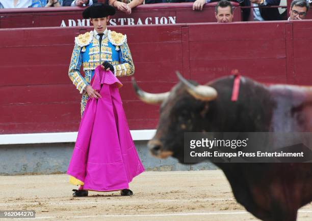 Alejandro Talavante attends San Isidro Fair at Las Ventas Bullring on May 23, 2018 in Madrid, Spain.