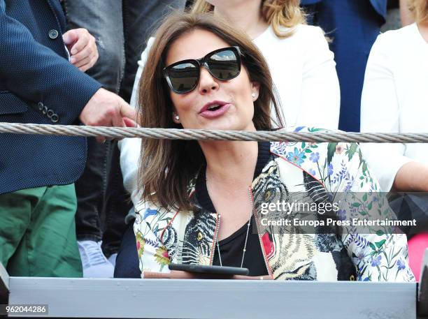 Nuria Gonzalez attends San Isidro Fair at Las Ventas Bullring on May 23, 2018 in Madrid, Spain.