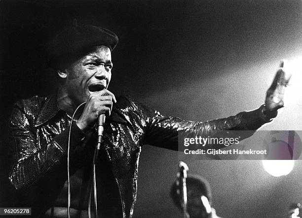 Bobby Womack performs live in Amsterdam, Netherlands in 1976