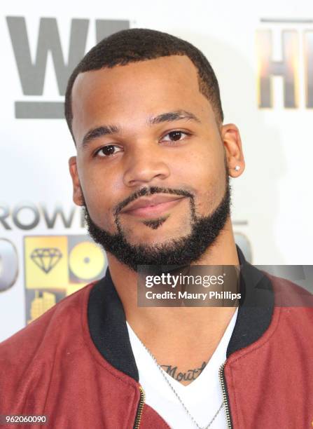 Damon "Boogie" Dash attendss WEtv and The Cast of "Growing Up Hip Hop" screening event and celebration at The London West Hollywood on May 22, 2018...