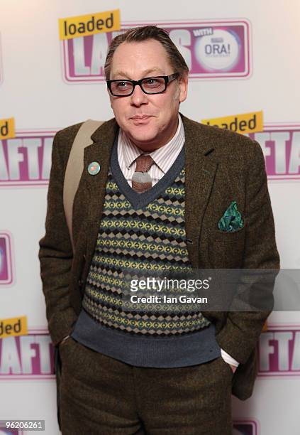 Vic Reeves attends the Loaded LAFTA's at the Cuckoo Club on January 27, 2010 in London, England.