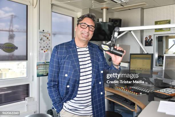 Mousse T. Visits the Spree Radio on May 24, 2018 in Berlin, Germany.