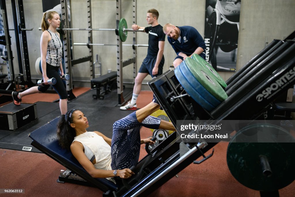 Athletes Are Put Through Their Paces At The British Athletics National Performance Institute