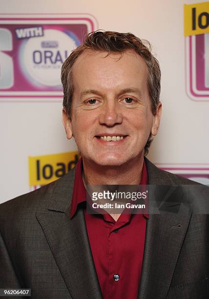 Frank Skinner attends the Loaded LAFTA's at the Cuckoo Club on January 27, 2010 in London, England.