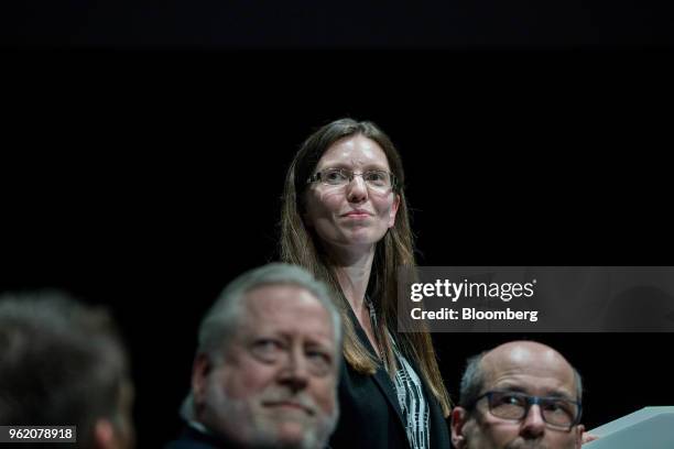 Sarah John, incoming chief cashier at the Bank of England , attends the Bank of England's Markets Forum at Bloomberg's European headquarters in...