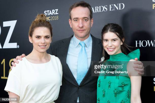 Actors Hayley Atwell, Matthew Macfadyen and Philippa Coulthard attend the For Your Consideration Event For Starz's "Counterpart" And "Howards End" at...