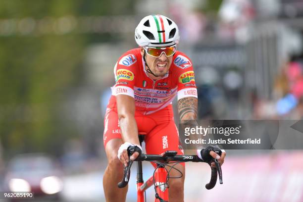Arrival / Mattia Cattaneo of Italy and Team Androni Giocattoli-Sidermec / during the 101st Tour of Italy 2018, Stage 18 a 196km stage from...