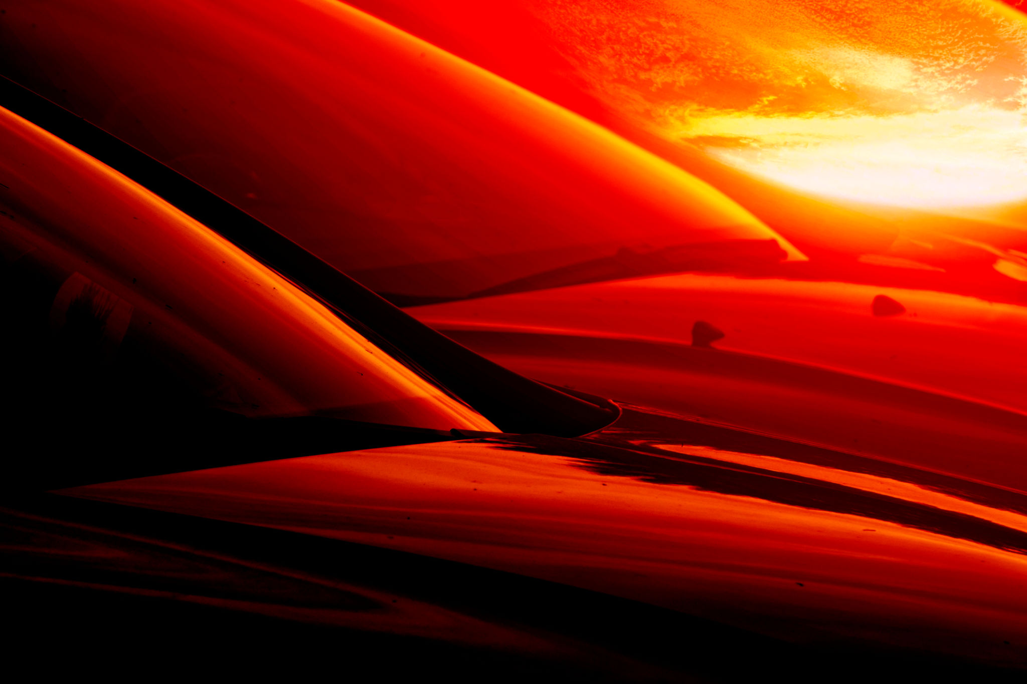 hot sun car