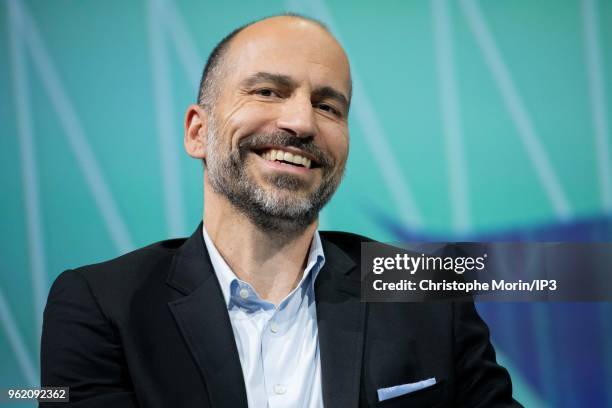 Dara Kowsrowshahi, chief executive officer of Uber Technologies Inc., attends the Viva Tech start-up and technology gathering at Parc des Expositions...