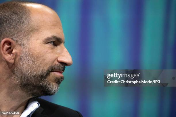 Dara Kowsrowshahi, chief executive officer of Uber Technologies Inc., attends the Viva Tech start-up and technology gathering at Parc des Expositions...