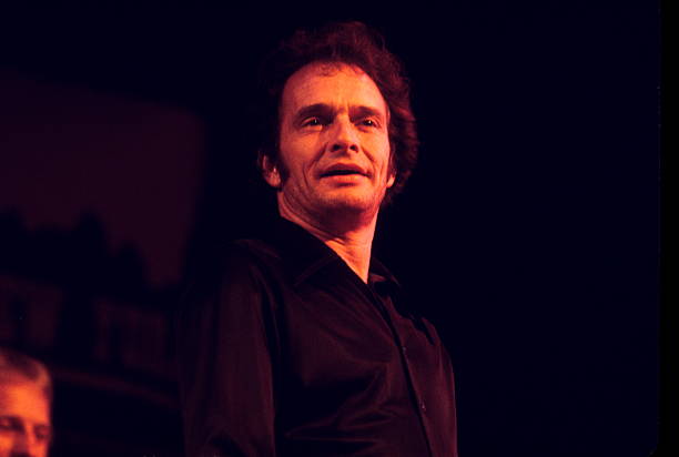 Merle Haggard performs live on stage in New York in 1978