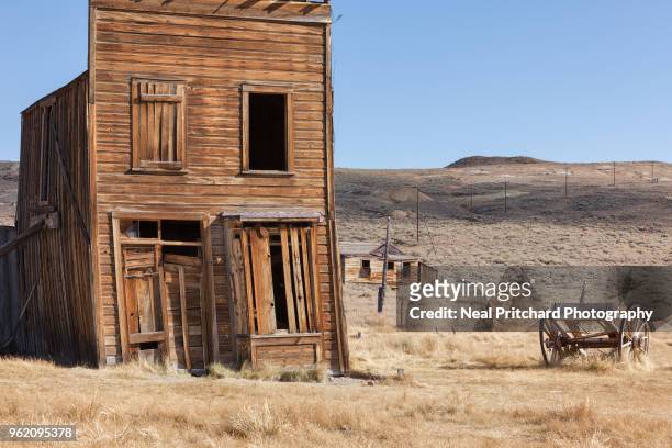 bodie ghost town california - neal pritchard stockfoto's en -beelden