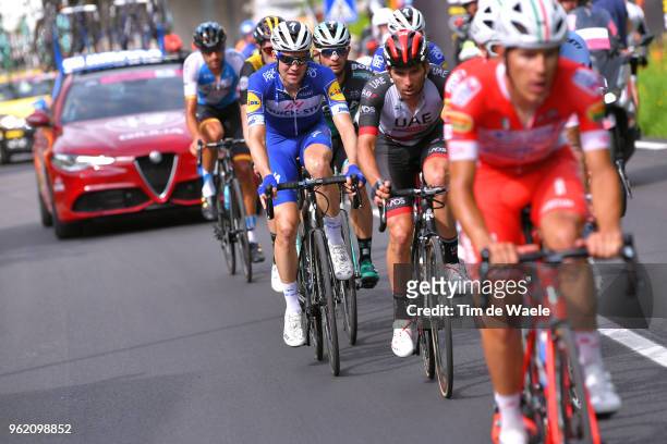 Marco Marcato of Italy and UAE Team Emirates / Maximilian Schachmann of Germany and Team Quick-Step Floors / Christoph Pfingsten of Germany and Team...