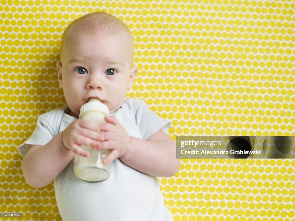 Baby with Bottle