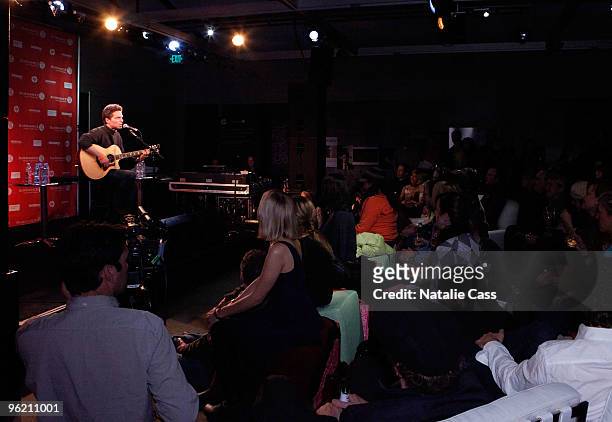 Richard Marx performs at Sundance House on January 24, 2010 in Park City, Utah.