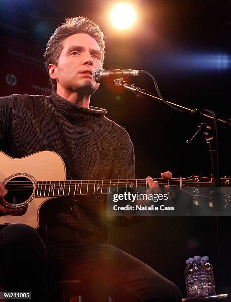 Richard Marx performs at Sundance House on January 24, 2010 in Park City, Utah.