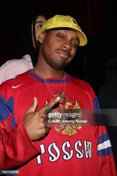 Dee Jackson attends the Pusha T "Daytona" Album Listening Party at Public Arts at Public on May 23, 2018 in New York City.