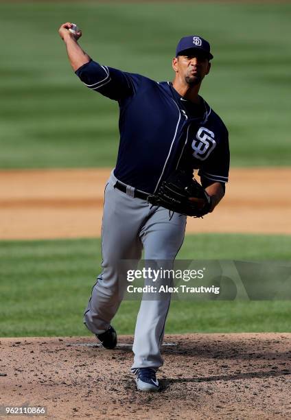 Tyson Ross of the San Diego Padres walks to the dugout during a game against the Washington Nationals at Nationals Park on Wednesday, May 23, 2018 in...